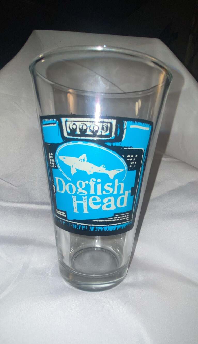 Dogfish Head Brewery Record Store Day Pint Glass